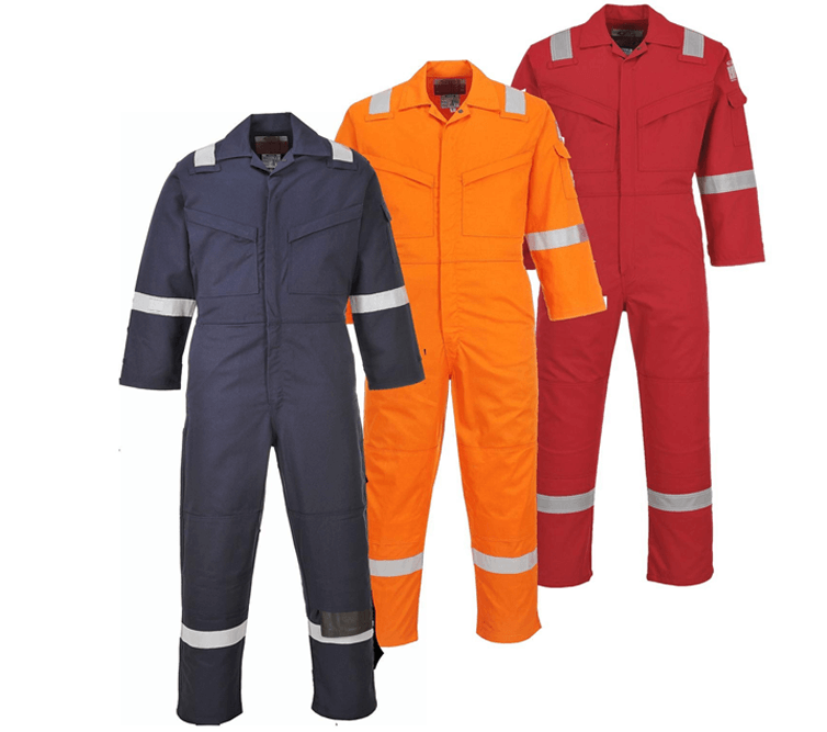 Protective coverall for safety in hazardous environments. #Coverall #SafetyWear