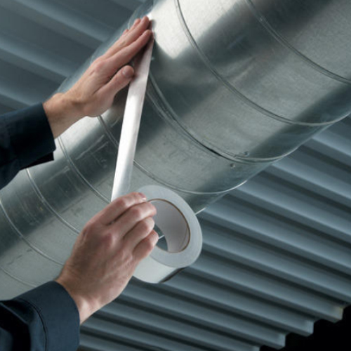 Weatherproof aluminium tape for outdoor applications. #AluminiumTape #Weatherproof